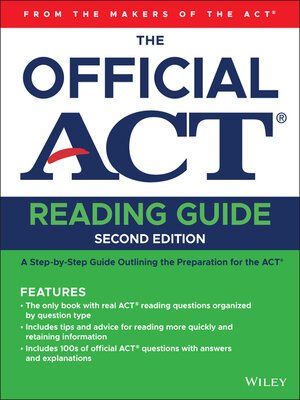 cover image of The Official ACT Reading Guide